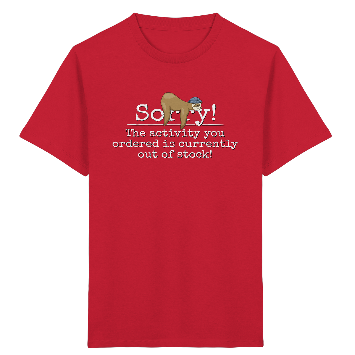 No-Activity Faultier - Kids Organic Shirt