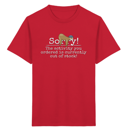 No-Activity Faultier - Kids Organic Shirt