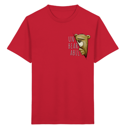 Unbearable – Unerträglich Bär - Kids Organic Shirt