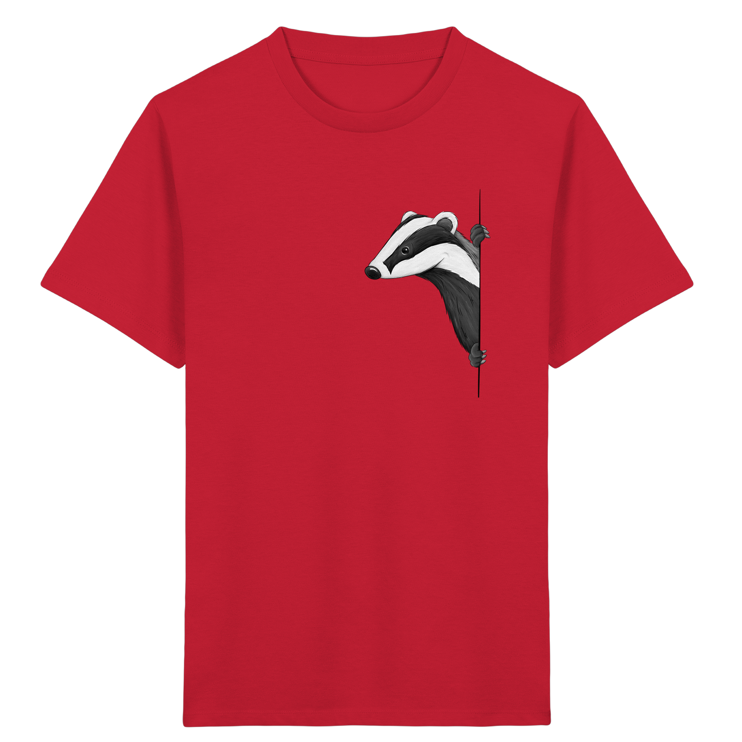 Lässiger Dachs Meister Grimbart - Kids Organic Shirt