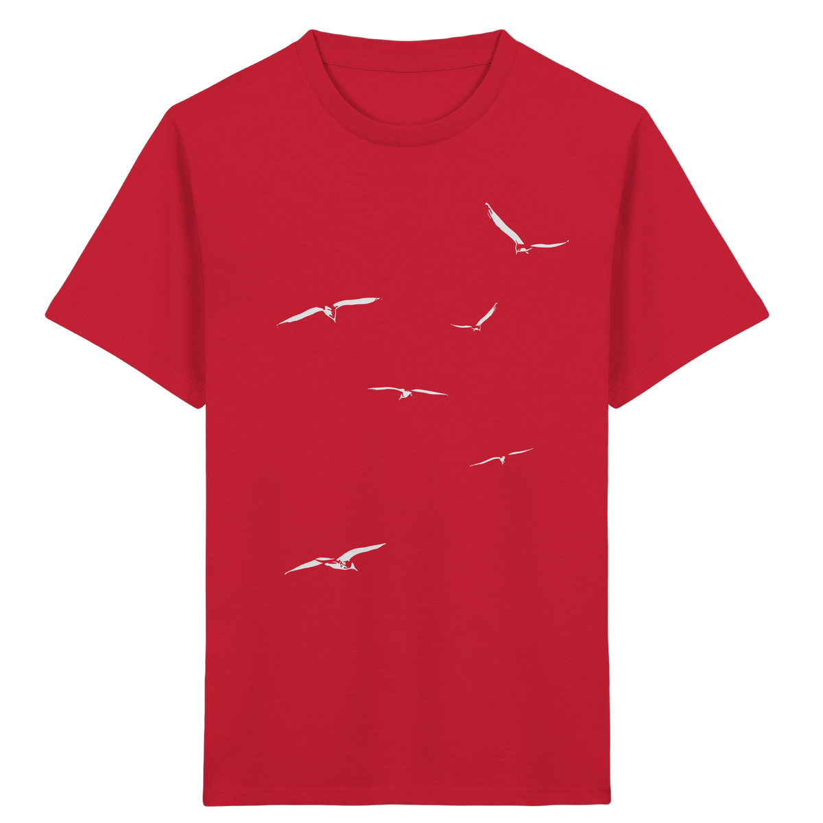 Vogelschwarm – Traum vom Fliegen - Kids Organic Shirt