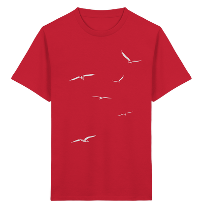 Vogelschwarm – Traum vom Fliegen - Kids Organic Shirt