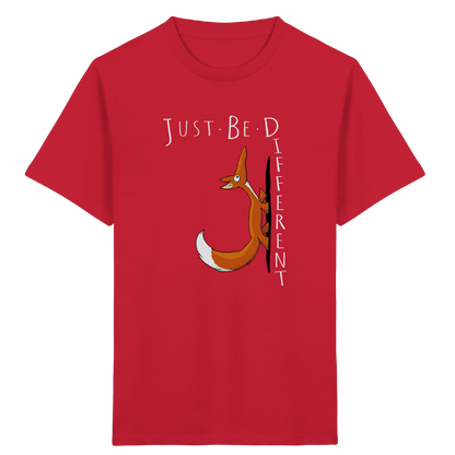 Just Be Different | Sei Anders, kleiner Fuchs - Kids Organic Shirt