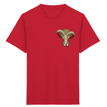 Bockiges Mufflon Widder Schafbock - Kids Organic Shirt