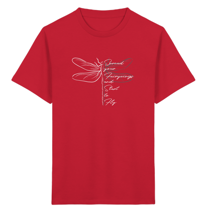 Breite die Flügel aus und flieg los | Libelle - Kids Organic Shirt