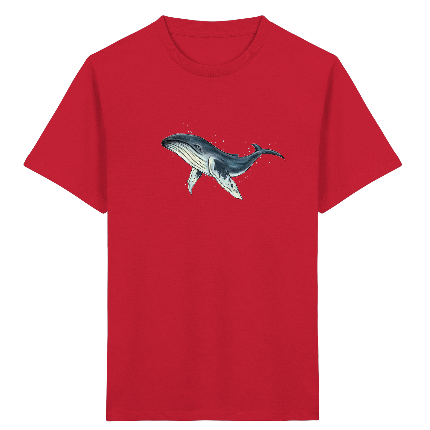 Tiefsee Ozean-Riese Buckelwal - Kids Organic Shirt