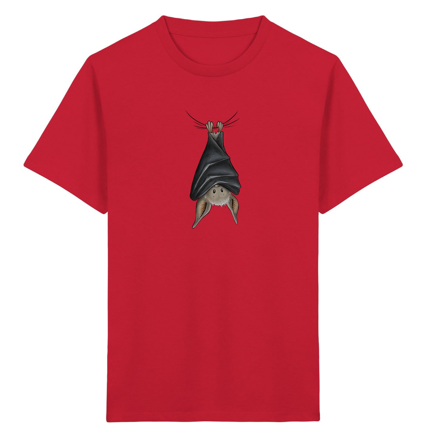 Lustig chillende Fledermaus - Kids Organic Shirt