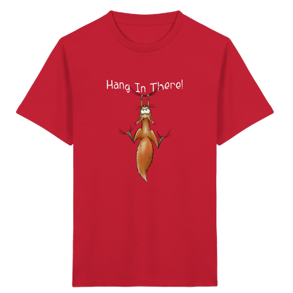 Hang In There | Lässiges Eichhörnchen - Kids Organic Shirt