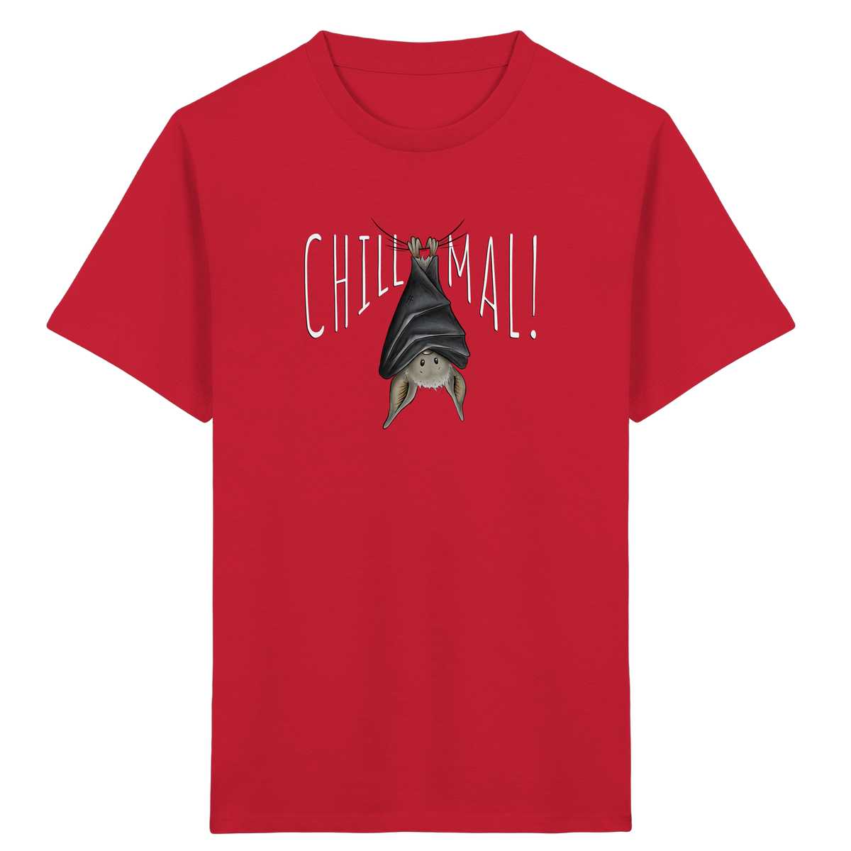 Chill Mal gemütliche Fledermaus - Kids Organic Shirt