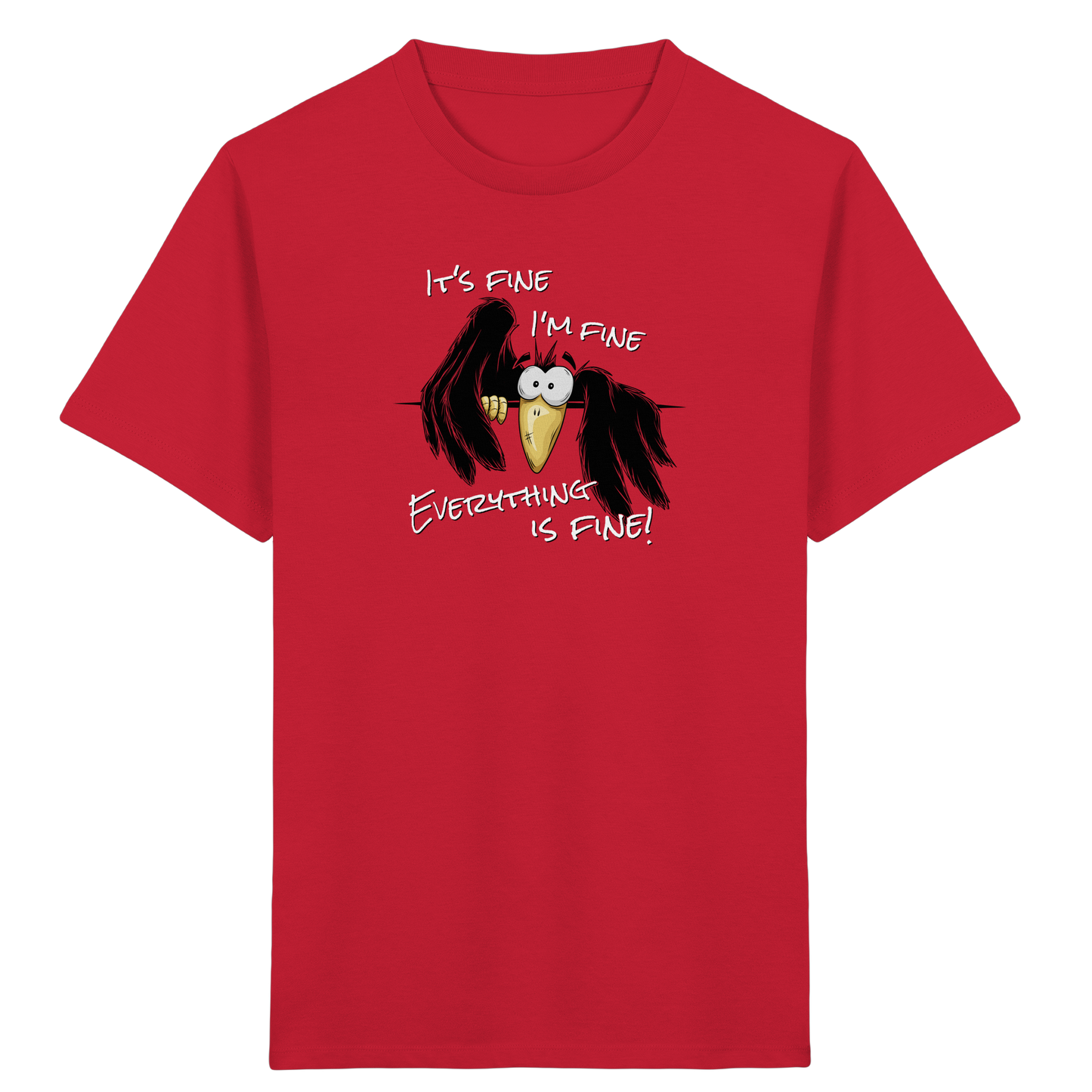 I’m Fine Rabe | Alles Gut Krähe - Kids Organic Shirt