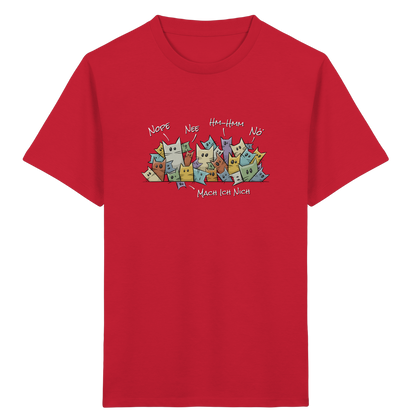 Nope, Nee, Nö Katzen - Kids Organic Shirt