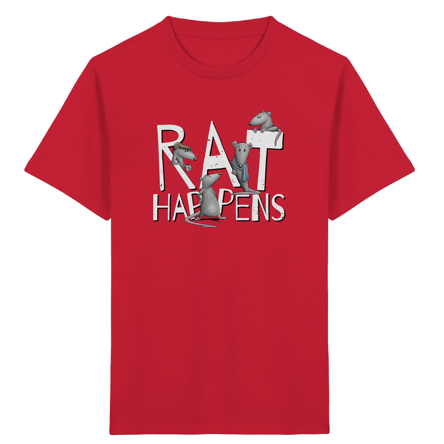 Rat Happens Ratten - Kids Organic Shirt