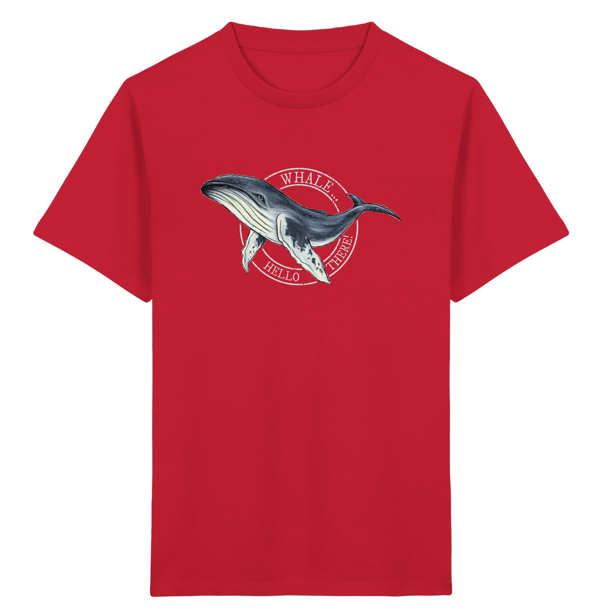 Whale, Hello There | Buckelwal - Kids Organic Shirt