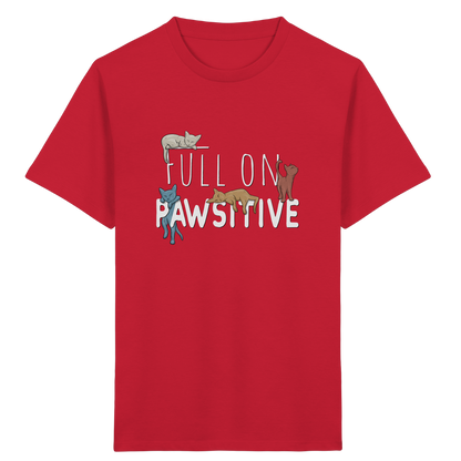 Full On Pawsitive! Gechillte Katzen - Kids Organic Shirt