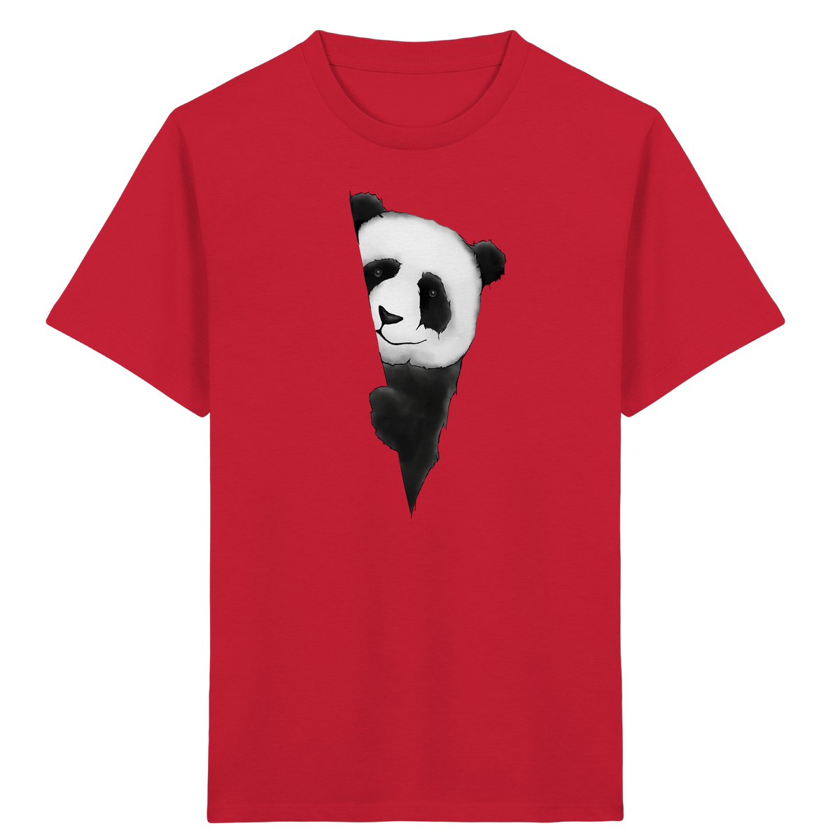 Panda Bär Illustration - Kids Organic Shirt