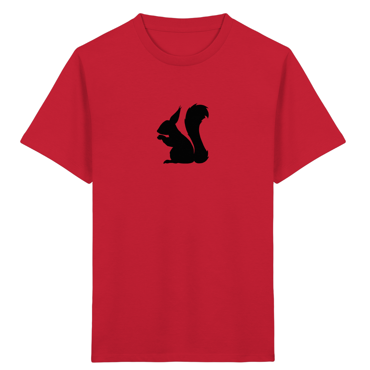Eichhörnchen Silhouette - Kids Organic Shirt