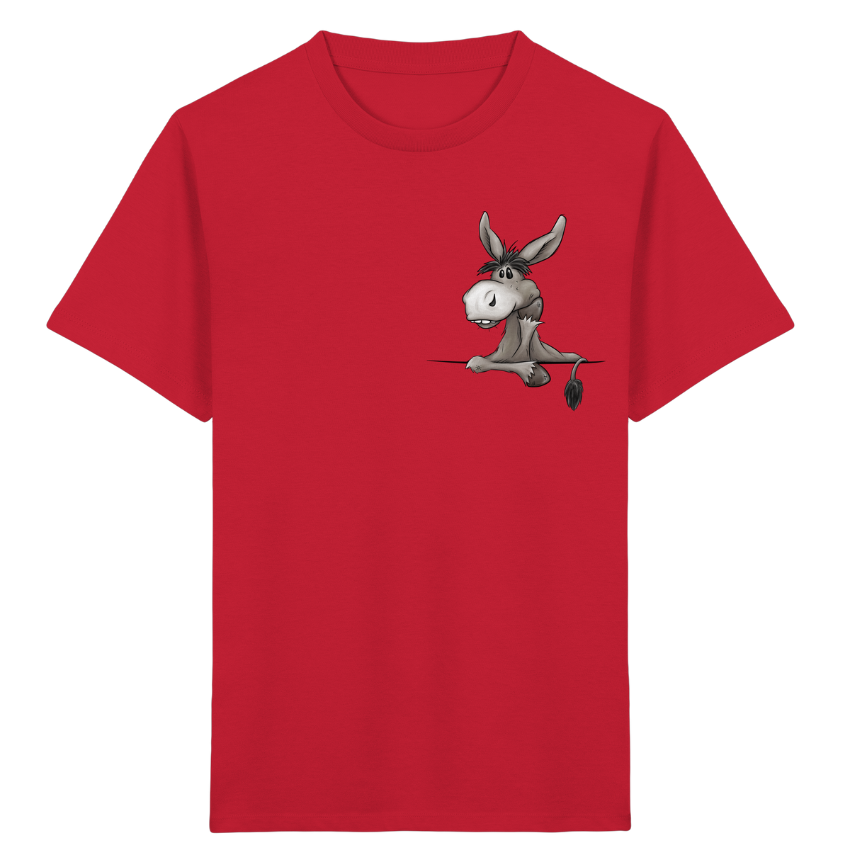 Lustiger lässiger Esel - Kids Organic Shirt