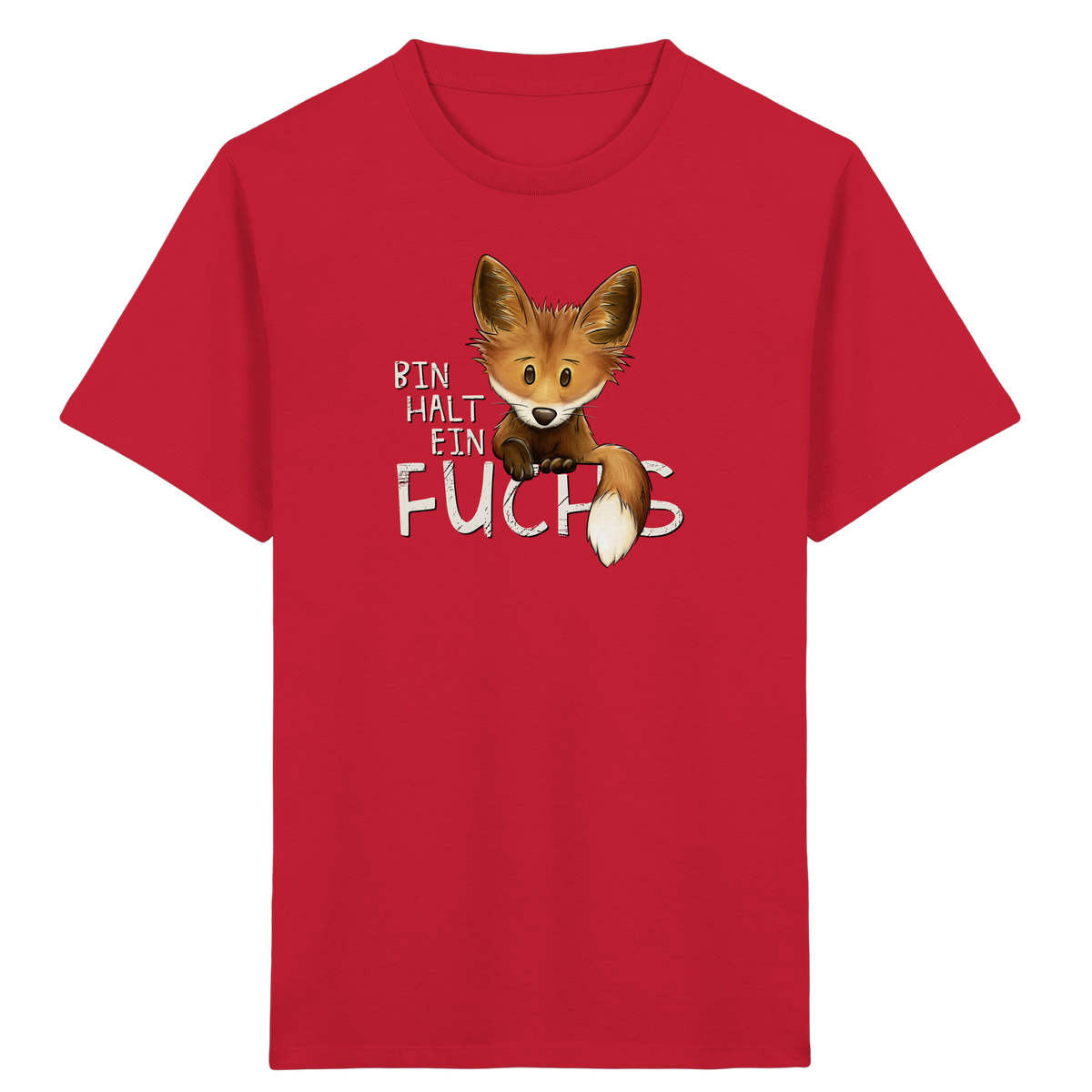 Bin halt ein Fuchs - Kids Organic Shirt