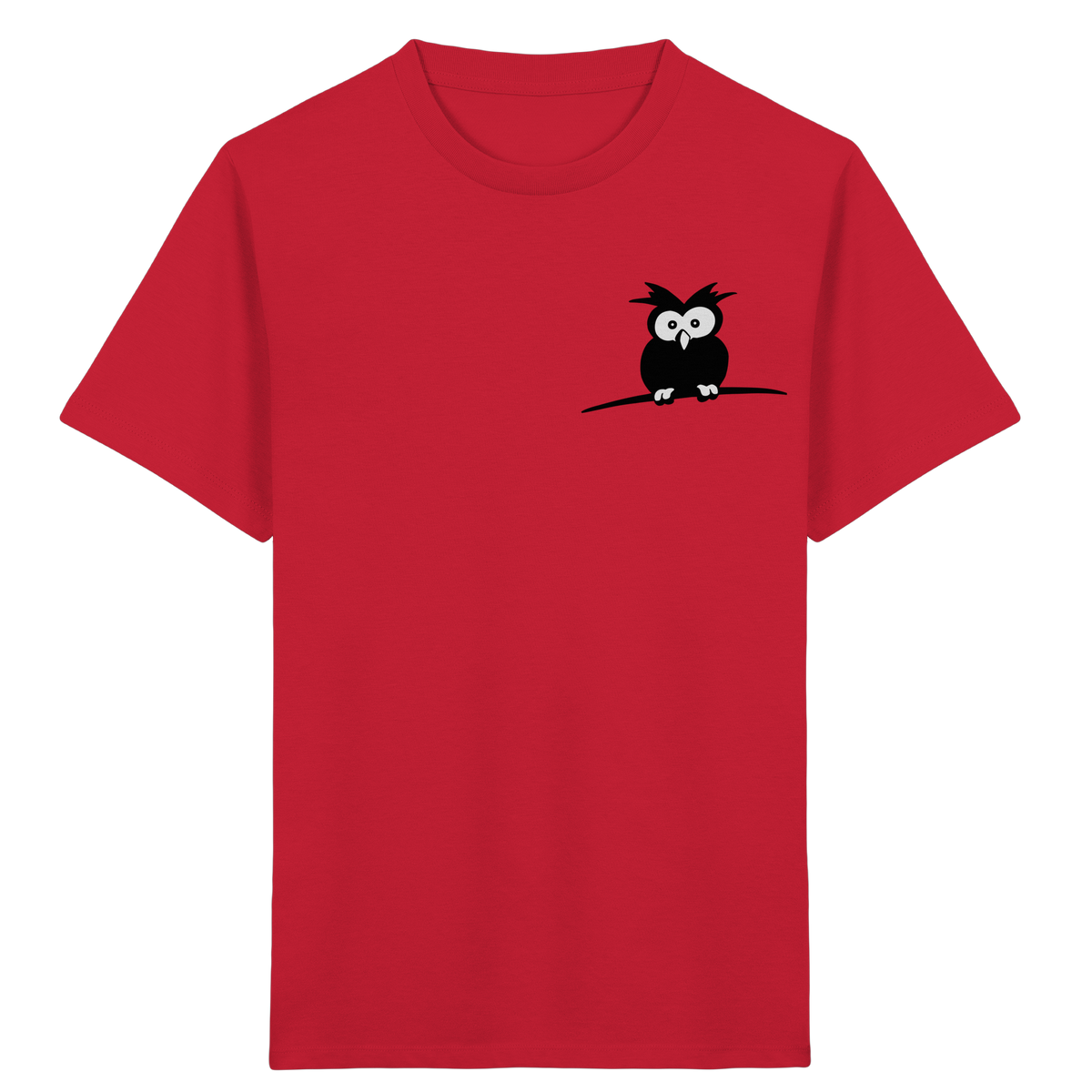 Kleine struppige Eule - Kids Organic Shirt