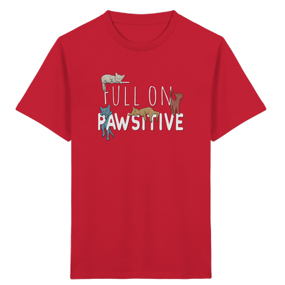 Full On Pawsitive! Gechillte Katzen - Kids Organic Shirt