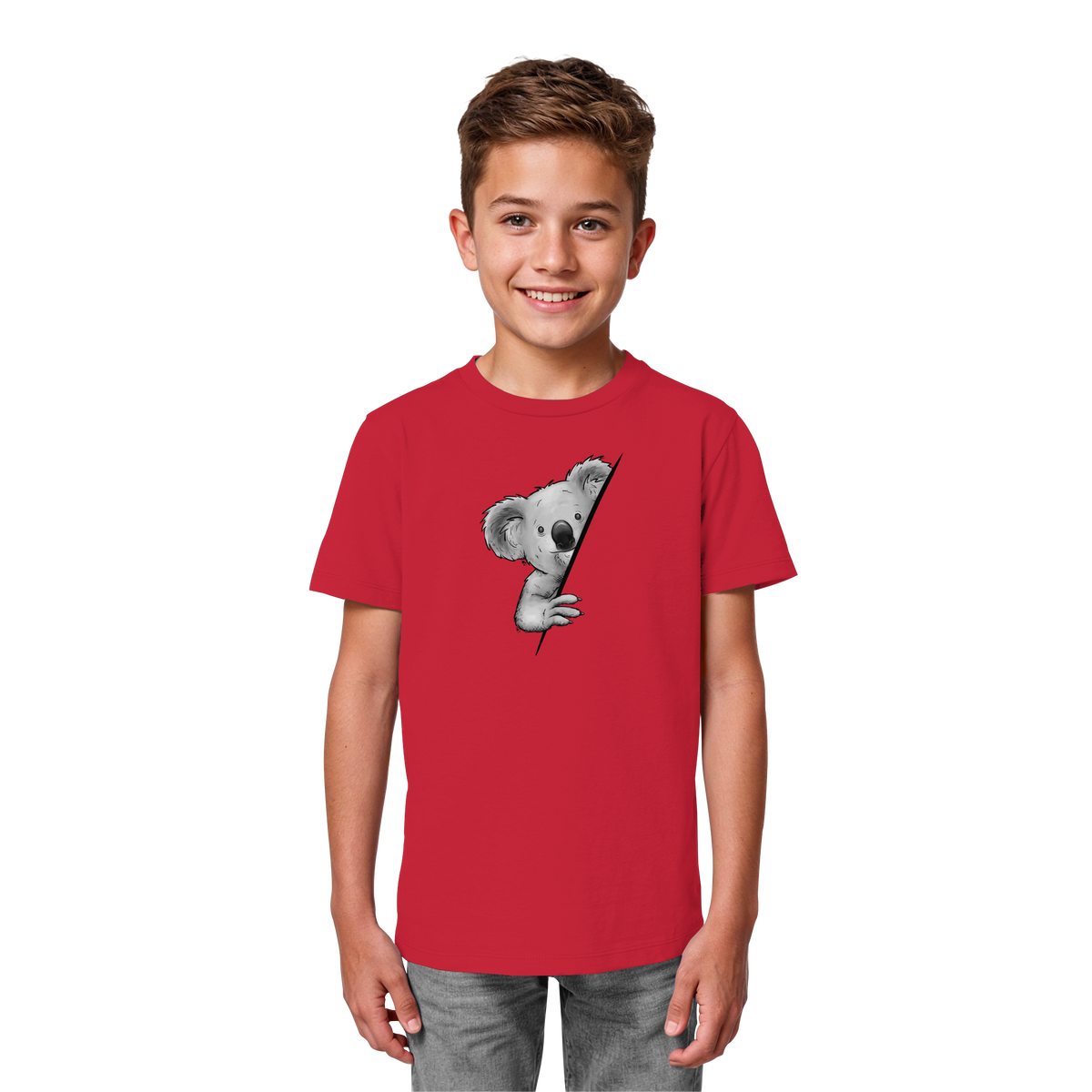 Koala Bär Illustration - Kids Organic Shirt