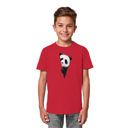 Panda Bär Illustration - Kids Organic Shirt