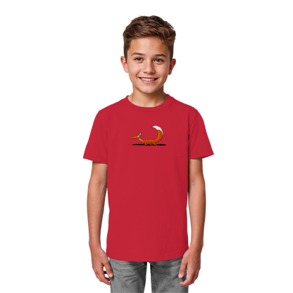 Lässiger cooler Fuchs | Mr. Fox, der Schleicher - Kids Organic Shirt