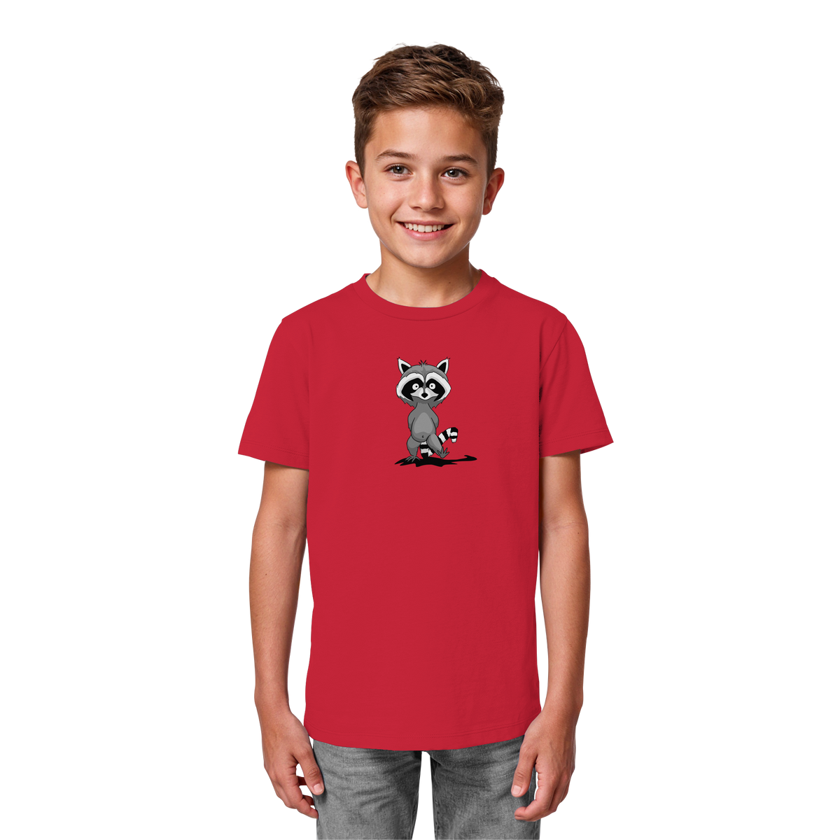 Frecher kleiner Waschbär - Kids Organic Shirt