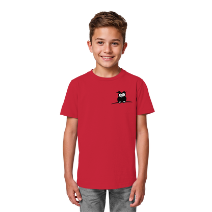 Kleine struppige Eule - Kids Organic Shirt
