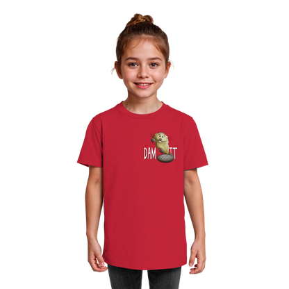 Dam It Verdammt Lustiger Biber - Kids Organic Shirt