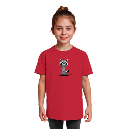 Frecher kleiner Waschbär - Kids Organic Shirt