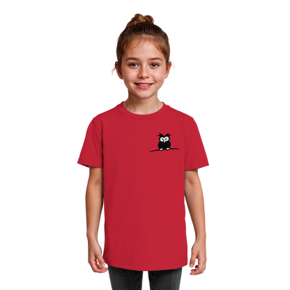 Kleine struppige Eule - Kids Organic Shirt