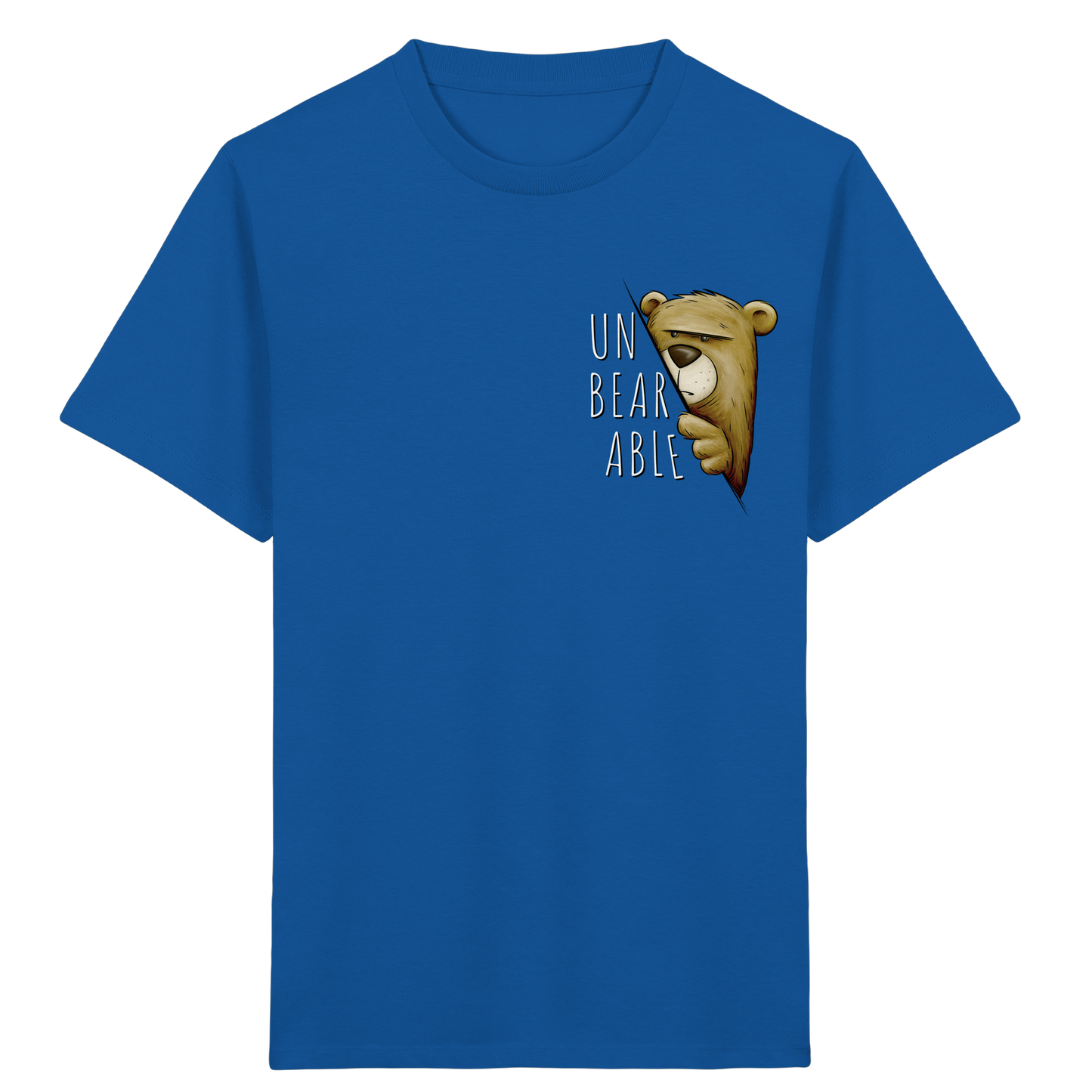 Unbearable – Unerträglich Bär - Kids Organic Shirt