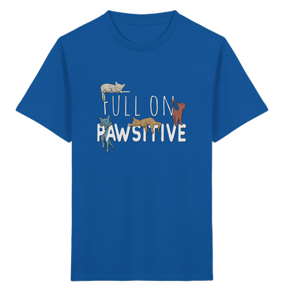 Full On Pawsitive! Gechillte Katzen - Kids Organic Shirt