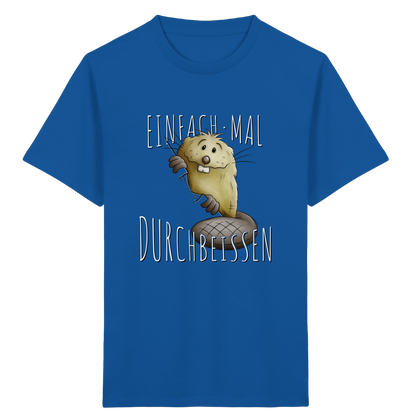 Einfach mal Durchbeissen Biber - Kids Organic Shirt