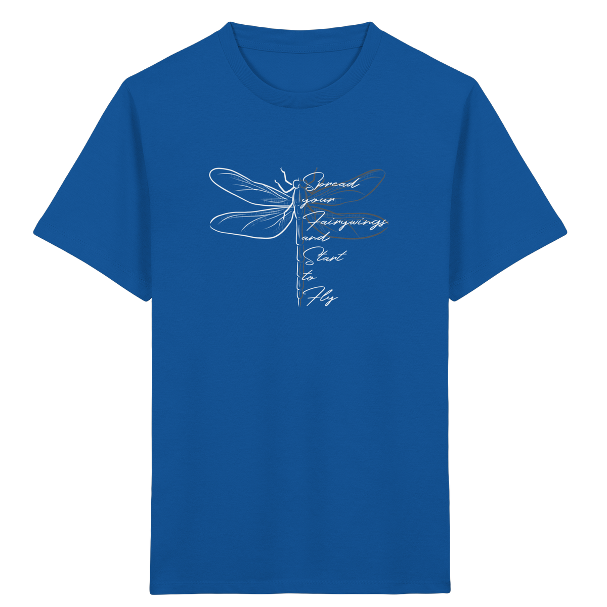 Breite die Flügel aus und flieg los | Libelle - Kids Organic Shirt