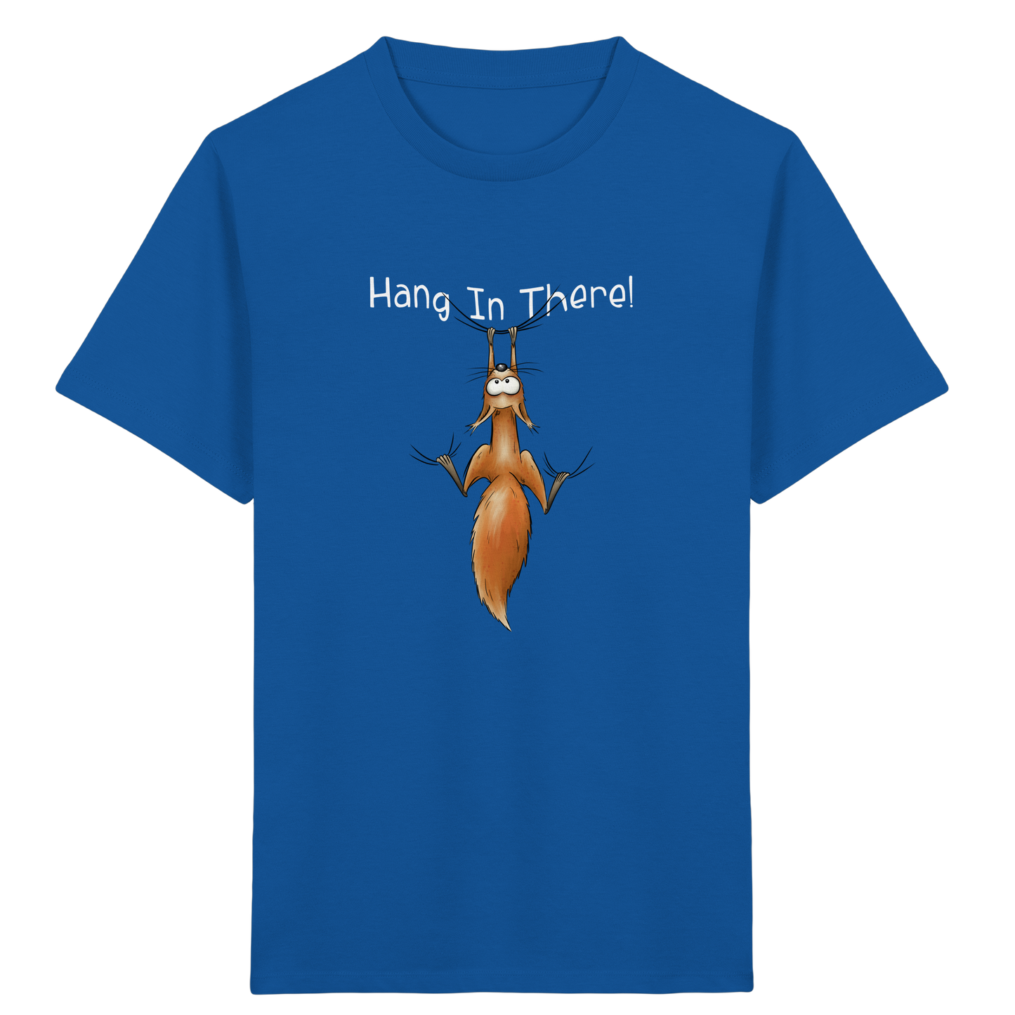 Hang In There | Lässiges Eichhörnchen - Kids Organic Shirt