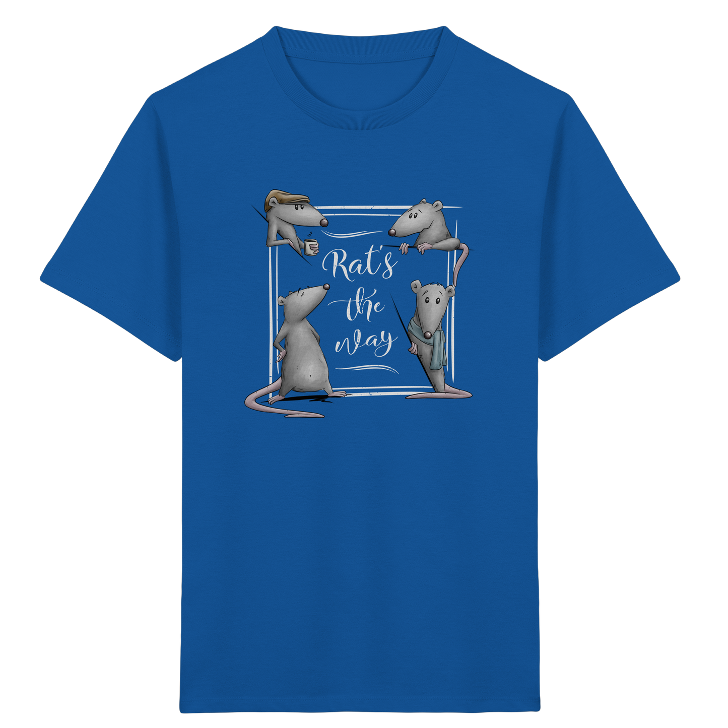Rat’s The Way Kaffeehaus Ratten - Kids Organic Shirt