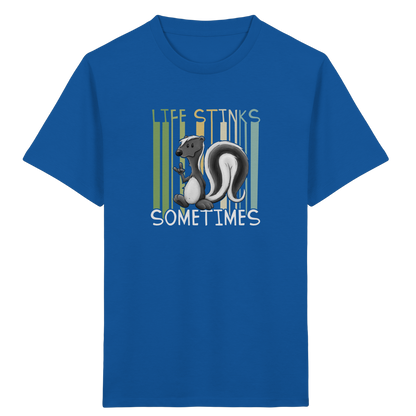 Life Stinks Sometimes Stinktier Weisheit - Kids Organic Shirt