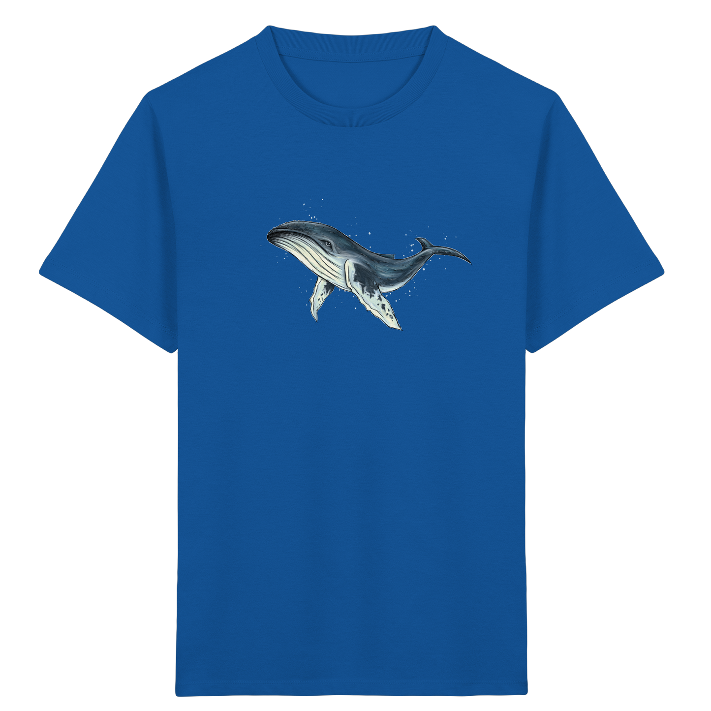Tiefsee Ozean-Riese Buckelwal - Kids Organic Shirt