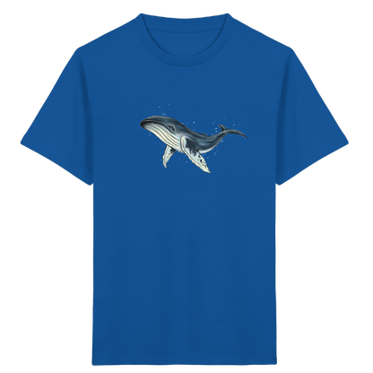 Tiefsee Ozean-Riese Buckelwal - Kids Organic Shirt