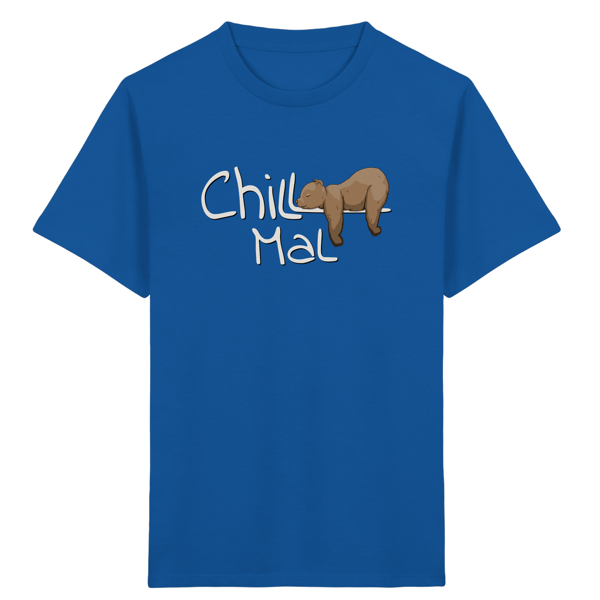 Chill Mal schläfriger Braunbär - Kids Organic Shirt