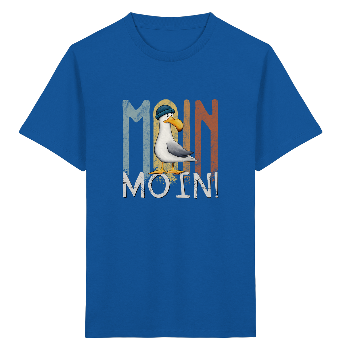 Moin Moin norddeutsche Möwe - Kids Organic Shirt