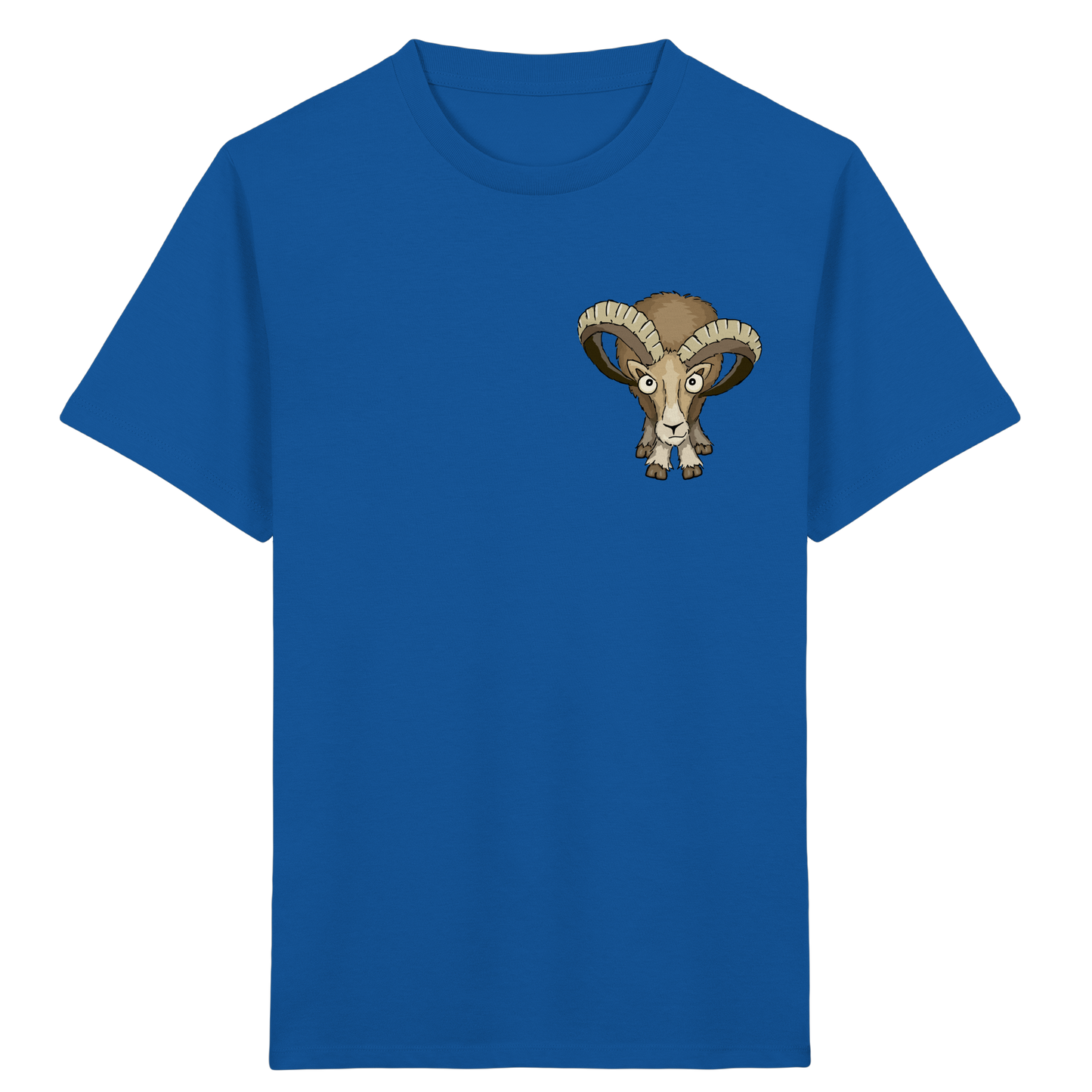 Bockiges Mufflon Widder Schafbock - Kids Organic Shirt