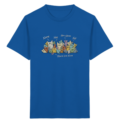 Nope, Nee, Nö Katzen - Kids Organic Shirt