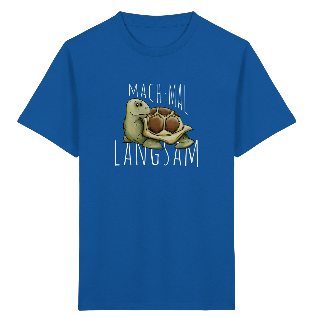 Mach mal langsam Schildkröte - Kids Organic Shirt