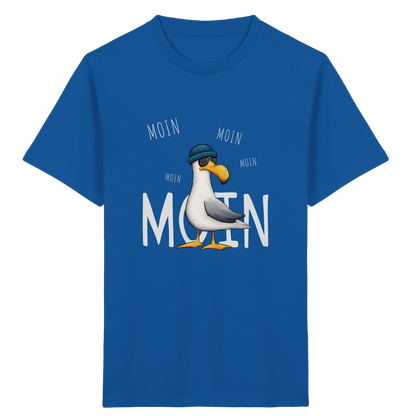 Moin Moin Lässige Hipster Möwe  - Kids Organic Shirt
