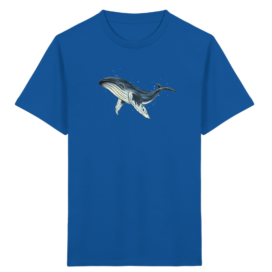 Tiefsee Ozean-Riese Buckelwal - Kids Organic Shirt