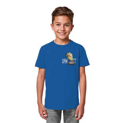 Dam It Verdammt Lustiger Biber - Kids Organic Shirt