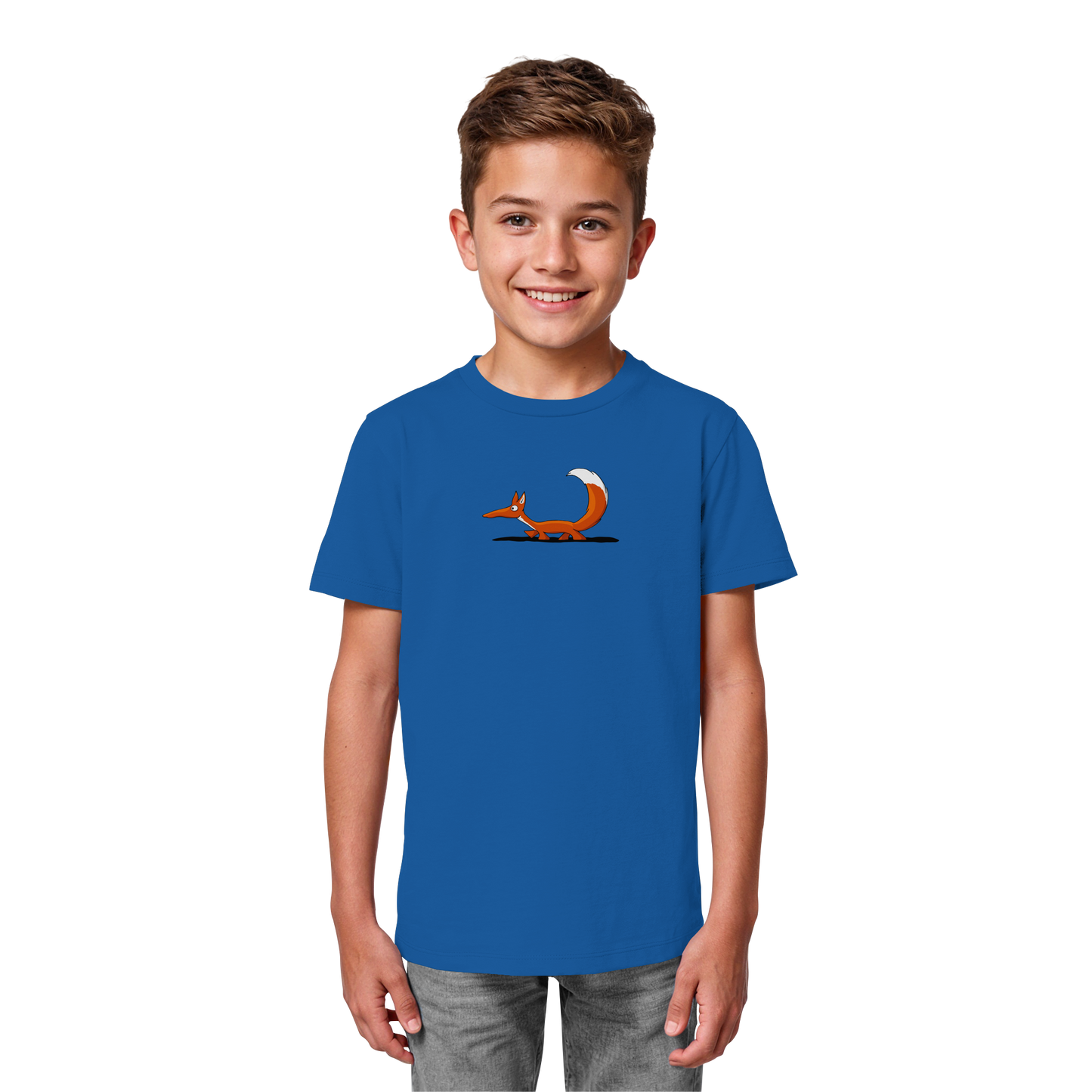 Lässiger cooler Fuchs | Mr. Fox, der Schleicher - Kids Organic Shirt